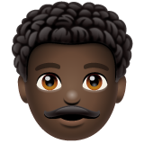 Caramba: Tom de Pele Escura, Cabelo Encaracolado para WhatsApp 2.26.8.72