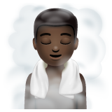 Homem Na Sauna: Pele Escura para WhatsApp 2.26.8.72