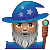 Homem Mago: Pele Morena para WhatsApp 2.26.8.72