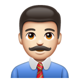 Funcionário De Escritório: Pele Clara para WhatsApp 2.26.8.72