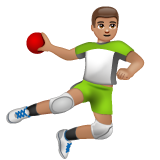 Jogador De Handebol: Pele Morena para WhatsApp 2.26.8.72