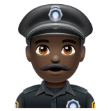Policial Homem: Pele Escura para WhatsApp 2.26.8.72