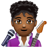 Cantor Homem: Pele Morena Escura para WhatsApp 2.26.8.72