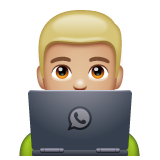 Tecnólogo: Pele Morena Clara para WhatsApp 2.26.8.72