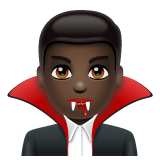 Homem Vampiro: Pele Escura para WhatsApp 2.26.8.72