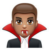 Homem Vampiro: Pele Morena para WhatsApp 2.26.8.72