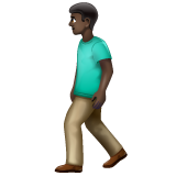 Homem Andando: Pele Escura para WhatsApp 2.26.8.72