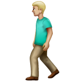 Homem Andando: Pele Morena Clara para WhatsApp 2.26.8.72