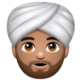 Homem Com Turbante: Pele Morena para WhatsApp 2.26.8.72