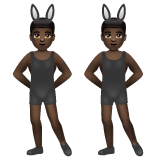 <p>Чоловіки з вушками кролика: темношкірий тон</p> для WhatsApp 2.26.8.72