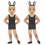 Homens com orelhas de coelho festejando, tipo 3 para WhatsApp 2.26.8.72