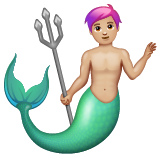 Тритон: светлый тон кожи для WhatsApp 2.26.8.72