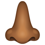 Nariz: Pele Morena Escura para WhatsApp 2.26.8.72