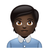 Trabalhador De Escritório: Pele Escura para WhatsApp 2.26.8.72