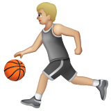 Pessoa Jogando Basquete: Pele Morena Clara para WhatsApp 2.26.8.72