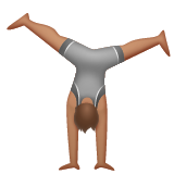 Pessoa Fazendo Estrela: Pele Morena para WhatsApp 2.26.8.72