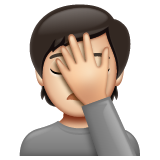 Pessoa Decepcionada: Pele Clara para WhatsApp 2.26.8.72