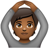 Pessoa Fazendo Gesto De “Ok”: Pele Morena Escura para WhatsApp 2.26.8.72