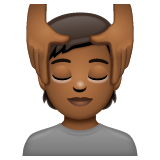 Pessoa Recebendo Massagem Facial: Pele Morena Escura para WhatsApp 2.26.8.72