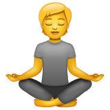 Pessoa Na Posição De Lótus para WhatsApp 2.26.8.72