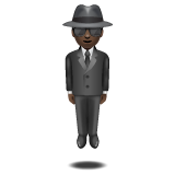 Pessoa De Terno Levitando: Pele Escura para WhatsApp 2.26.8.72