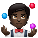 Malabarista: Pele Escura para WhatsApp 2.26.8.72