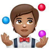 Malabarista: Pele Morena para WhatsApp 2.26.8.72