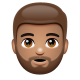 Homem: Barba: Pele Morena para WhatsApp 2.26.8.72