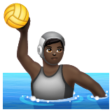 Pessoa Jogando Polo Aquático: Pele Escura para WhatsApp 2.26.8.72