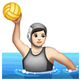 Водне поло: дуже світлий тон шкіри для WhatsApp 2.26.8.72