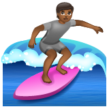 Surfista: Pele Morena Escura para WhatsApp 2.26.8.72