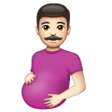 Homem Grávido: Pele Clara para WhatsApp 2.26.8.72