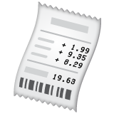 Receipt for WhatsApp 2.26.8.72