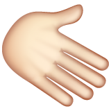 Mão Para A Direita: Pele Clara para WhatsApp 2.26.8.72