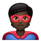 Super-Herói: Pele Escura para WhatsApp 2.26.8.72