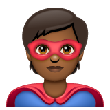 Super-Herói: Pele Morena Escura para WhatsApp 2.26.8.72