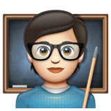 Teacher: Light Skin Tone for WhatsApp 2.26.8.72