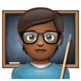 Professora Na Escola: Pele Morena Escura para WhatsApp 2.26.8.72