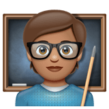 Professora Na Escola: Pele Morena para WhatsApp 2.26.8.72