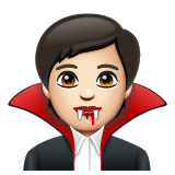 Vampiro: Pele Clara para WhatsApp 2.26.8.72