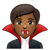 Vampiro: Pele Morena Escura para WhatsApp 2.26.8.72