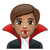 Vampiro: Pele Morena para WhatsApp 2.26.8.72