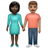 Чоловік і жінка: дуже темний тон шкіри середній тон шкіри для WhatsApp 2.26.8.72