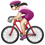 Mulher Ciclista: Pele Clara para WhatsApp 2.26.8.72