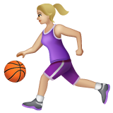 Mulher Jogando Basquete: Pele Morena Clara para WhatsApp 2.26.8.72