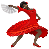 Mulher Dançando: Pele Escura para WhatsApp 2.26.8.72