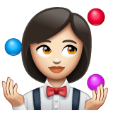 Mulher Malabarista: Pele Clara para WhatsApp 2.26.8.72