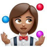 Mulher Malabarista: Pele Morena para WhatsApp 2.26.8.72