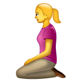 Mulher Ajoelhando para WhatsApp 2.26.8.72