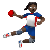 Jogadora De Handebol: Pele Escura para WhatsApp 2.26.8.72